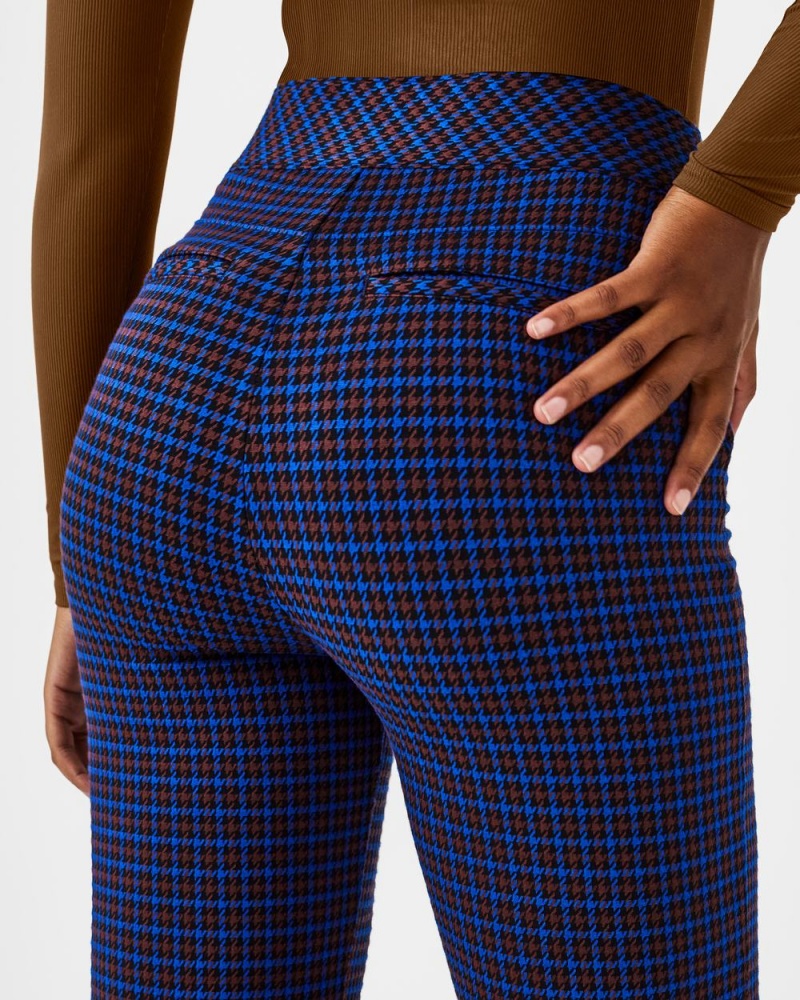 Kalhoty Spanx The Perfect Pant, Hi-Rise Flare Blankyt Hnědé | 2945613-OQ