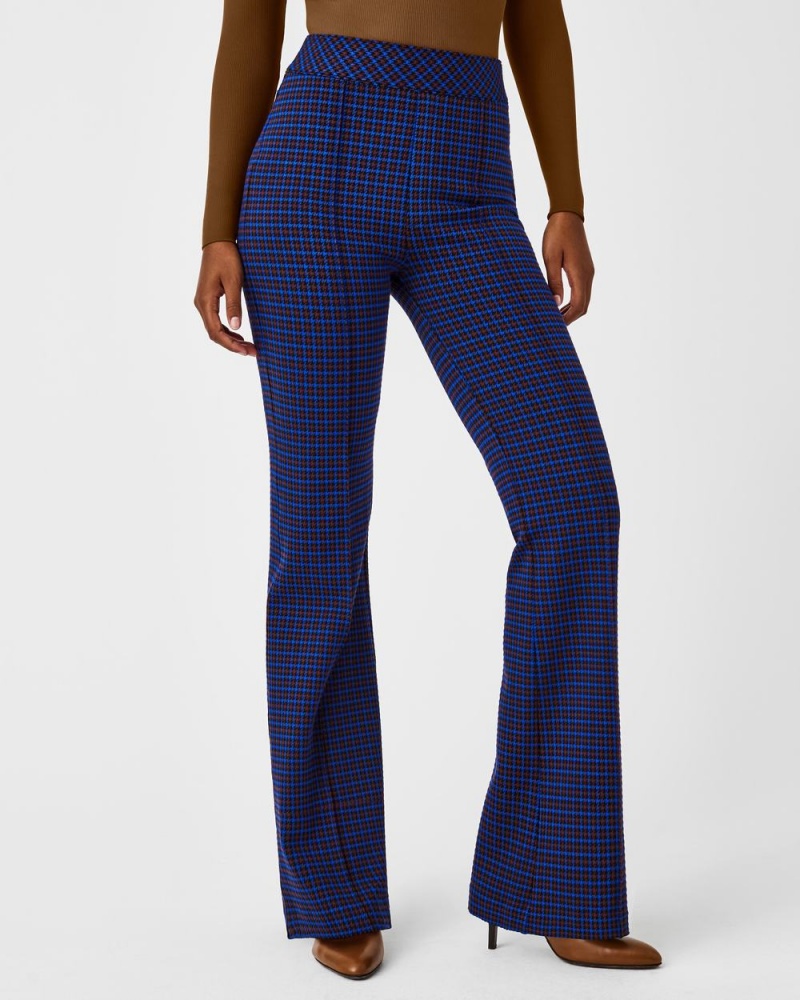 Kalhoty Spanx The Perfect Pant, Hi-Rise Flare Blankyt Hnědé | 2945613-OQ