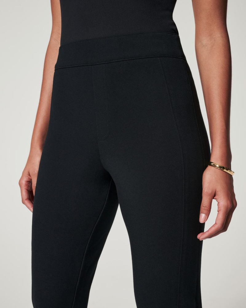 Kalhoty Spanx The Perfect Pant, Slim Rovný Černé | 3841596-CF