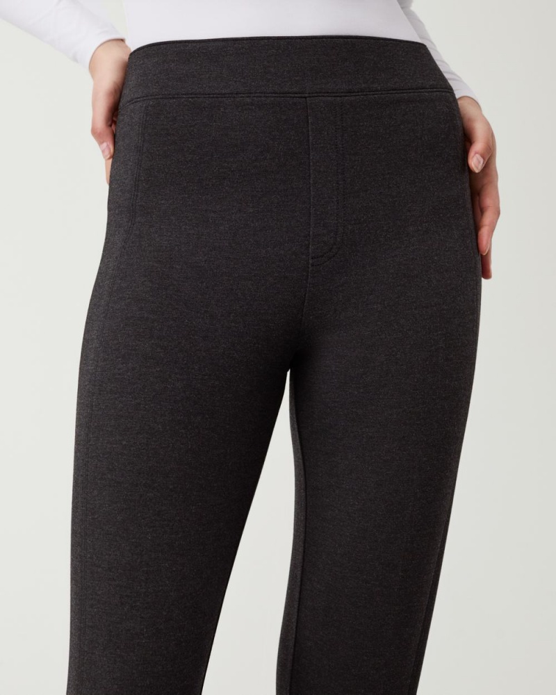 Kalhoty Spanx The Perfect Pant, Slim Rovný Šedé | 1397584-JA