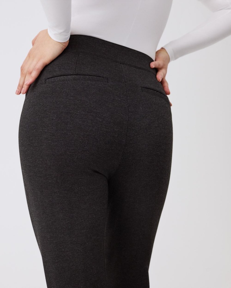 Kalhoty Spanx The Perfect Pant, Slim Rovný Šedé | 1397584-JA
