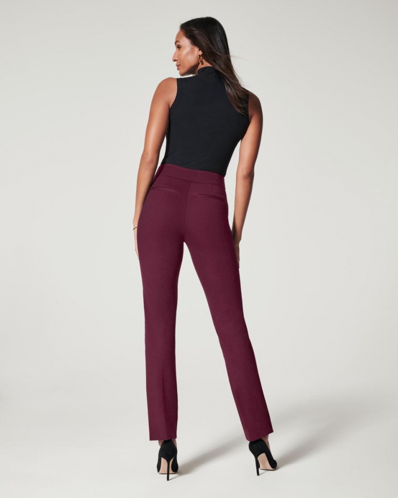 Kalhoty Spanx The Perfect Pant, Slim Rovný Fuchsie | 5018649-NU