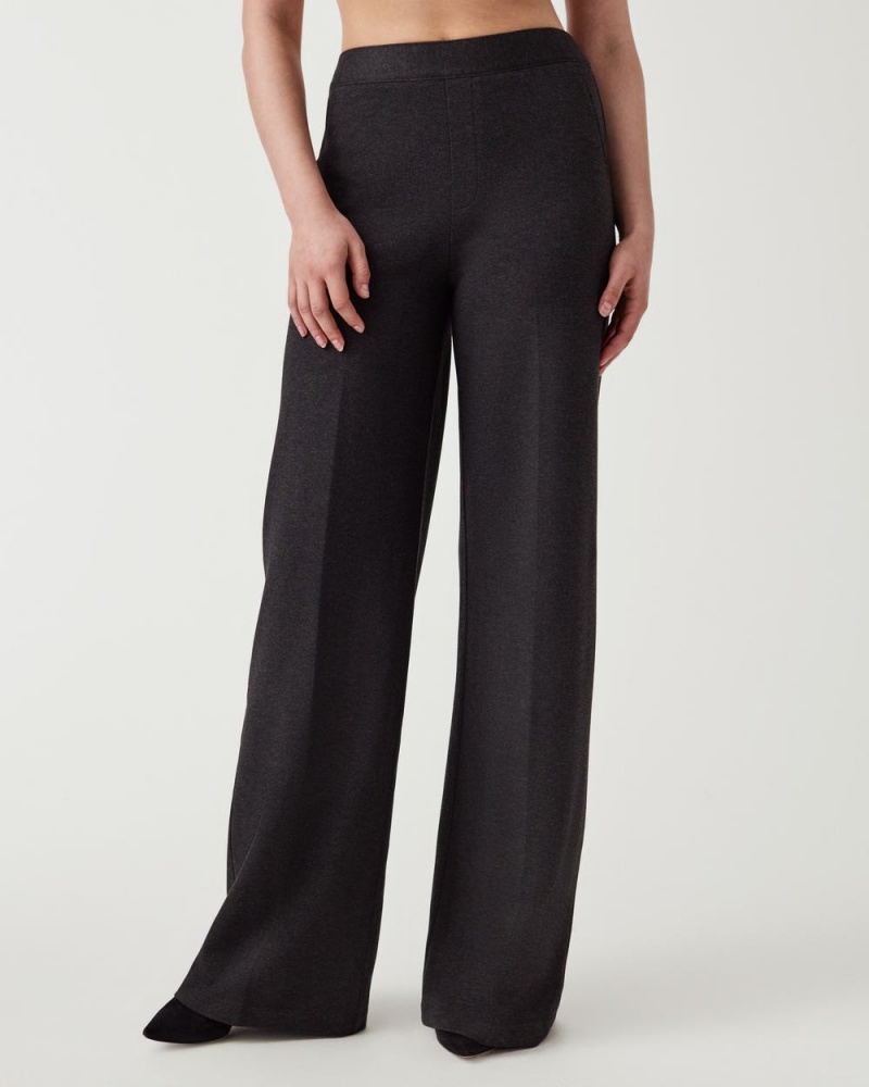 Kalhoty Spanx The Perfect Pant, Široké Leg Šedé | 3698520-ES