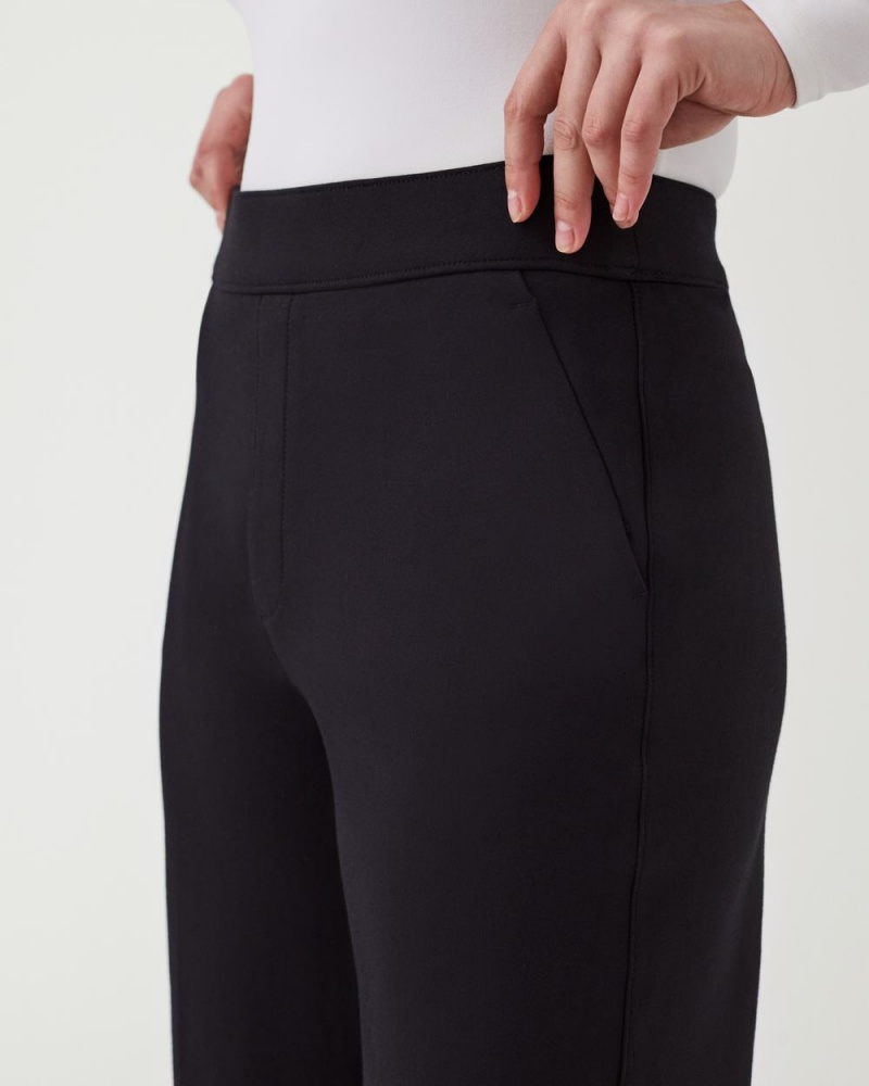Kalhoty Spanx The Perfect Pant, Široké Leg Černé | 6829154-EN
