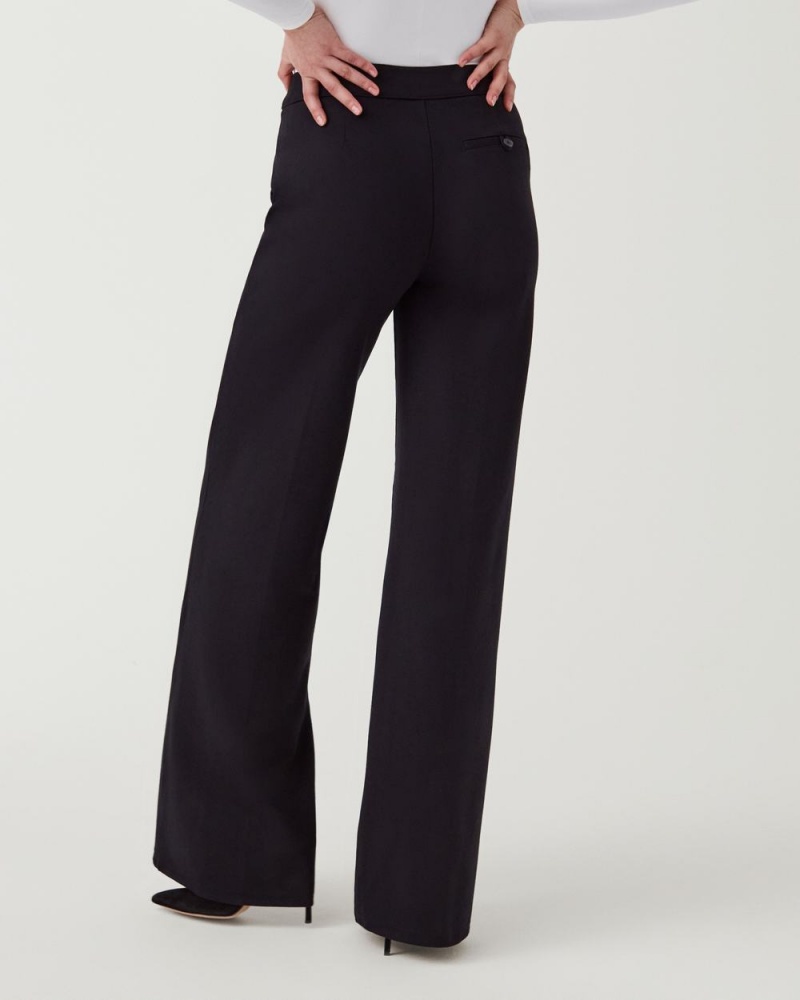 Kalhoty Spanx The Perfect Pant, Široké Leg Černé | 6829154-EN