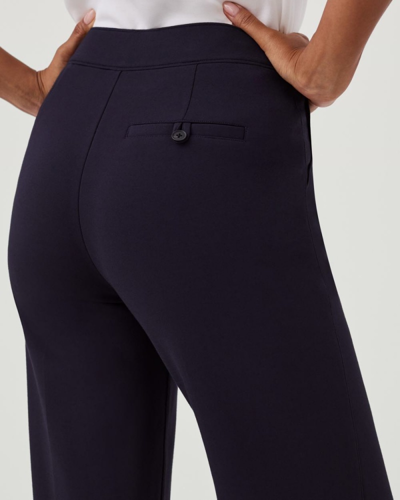 Kalhoty Spanx The Perfect Pant, Široké Leg Tmavě Blankyt | 3170928-IE