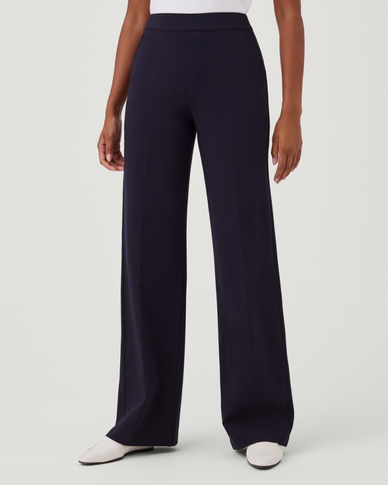 Kalhoty Spanx The Perfect Pant, Široké Leg Tmavě Blankyt | 3170928-IE