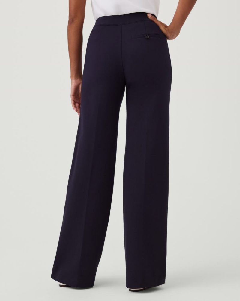 Kalhoty Spanx The Perfect Pant, Široké Leg Tmavě Blankyt | 3170928-IE