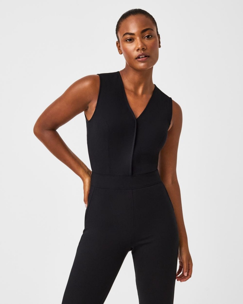 Kombinéza Spanx The Perfect Černé | 7490816-JD