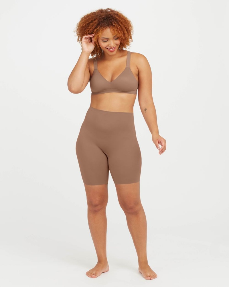 Kraťasy Spanx Ahhh-llelujah® 'Fit to You' Everyday Krátké Cafe Au Lait | 3982547-YN
