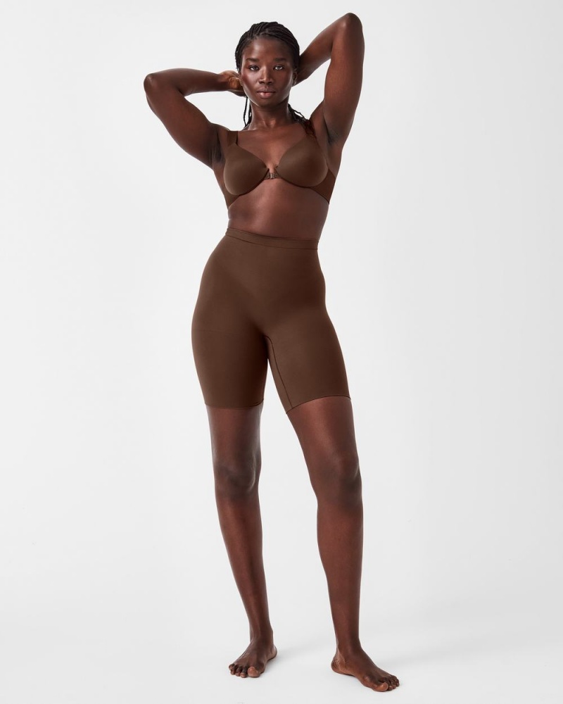 Kraťasy Spanx Power Hnědé | 0539768-UH