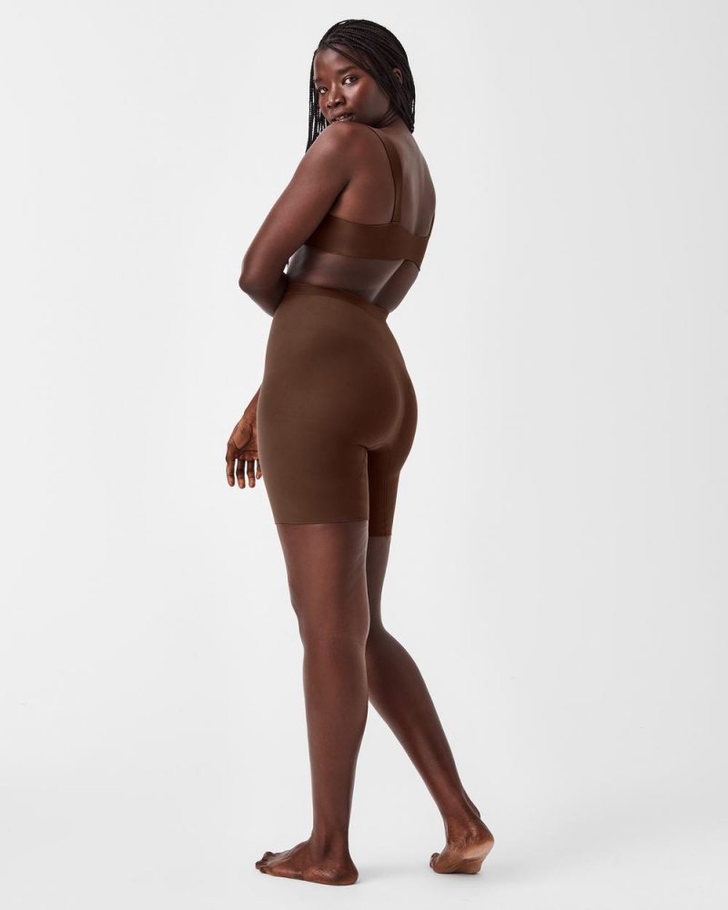 Kraťasy Spanx Power Hnědé | 0539768-UH