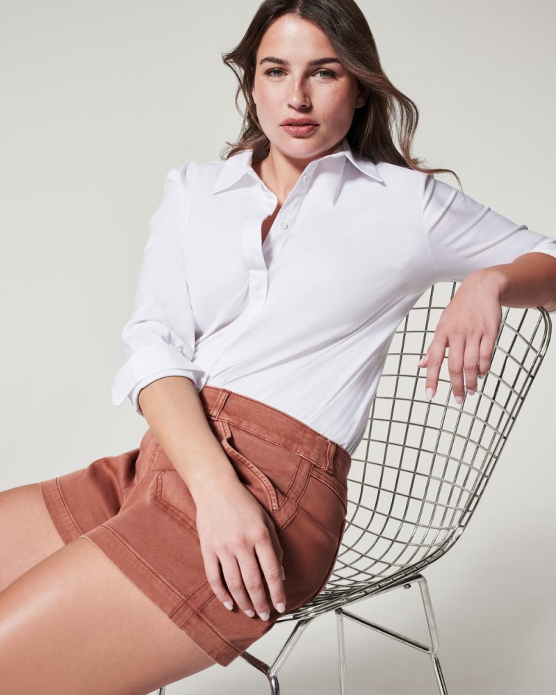 Kraťasy Spanx Stretch Twill, 4