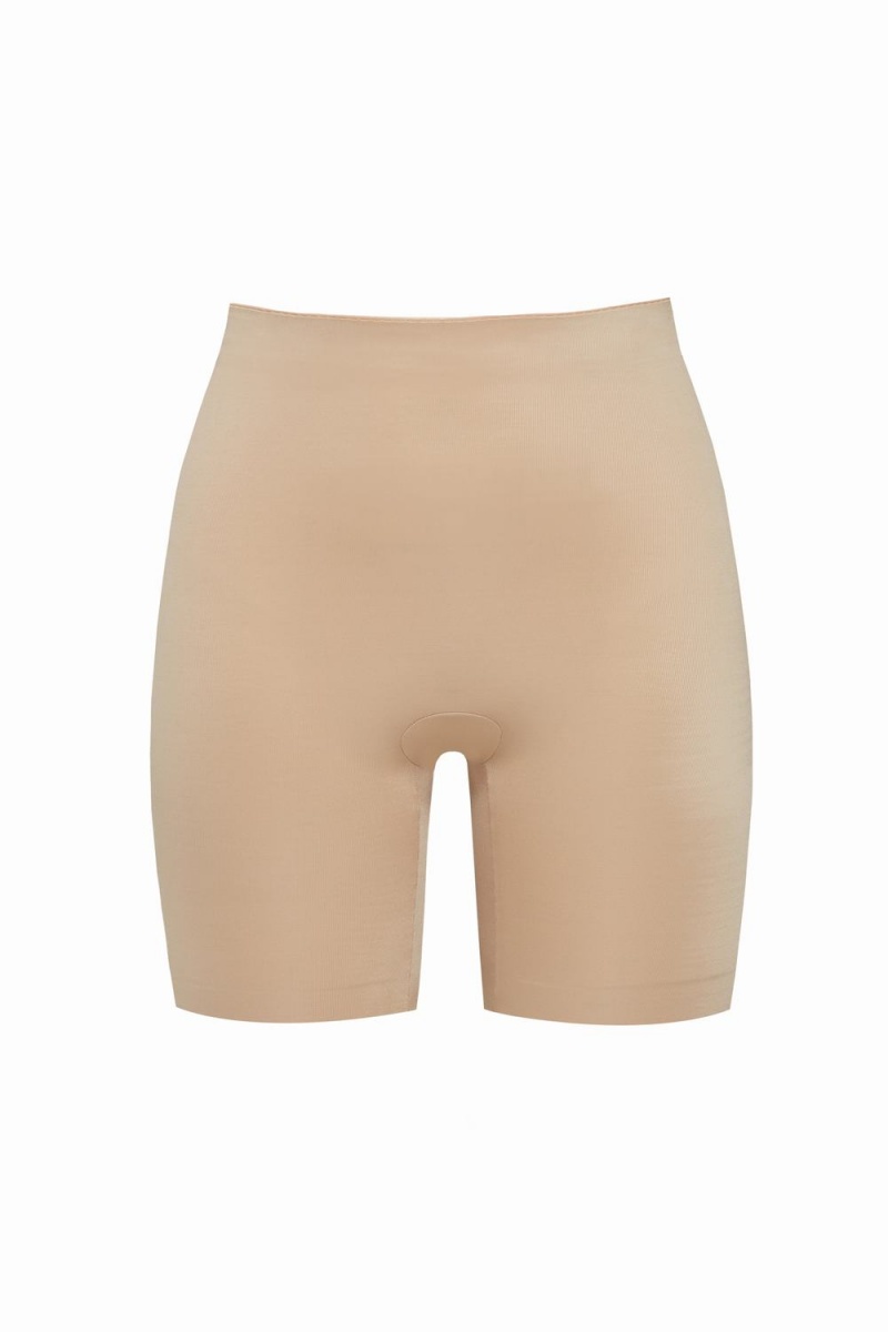 Kraťasy Spanx Suit Your Fancy Booty Booster Mid-Thigh Béžový | 5748302-NL