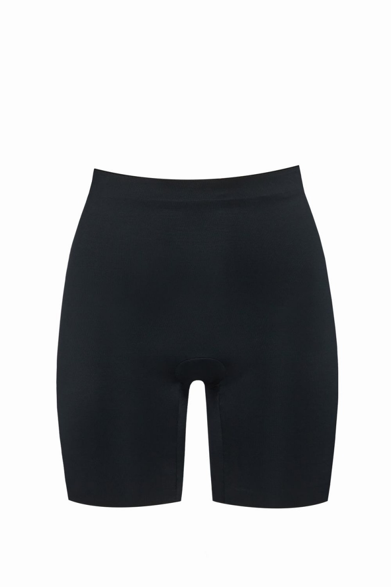 Kraťasy Spanx Suit Your Fancy Booty Booster Mid-Thigh Černé | 8170459-QJ