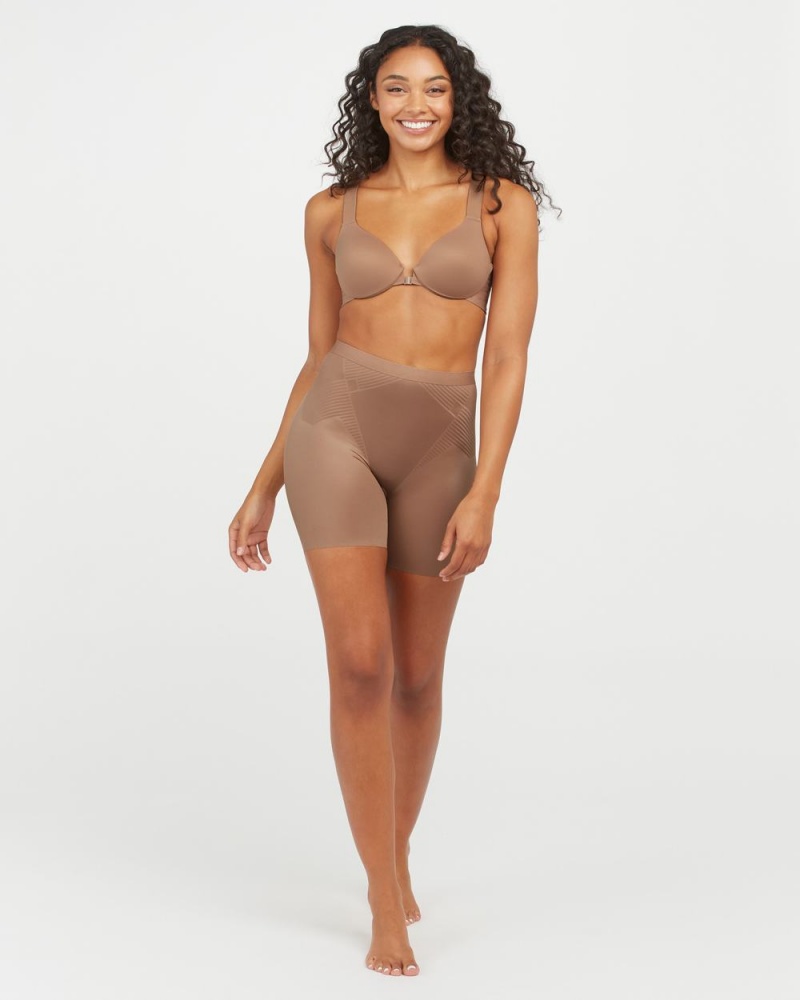Kraťasy Spanx Thinstincts® 2.0 Girl Cafe Au Lait | 9734581-OY