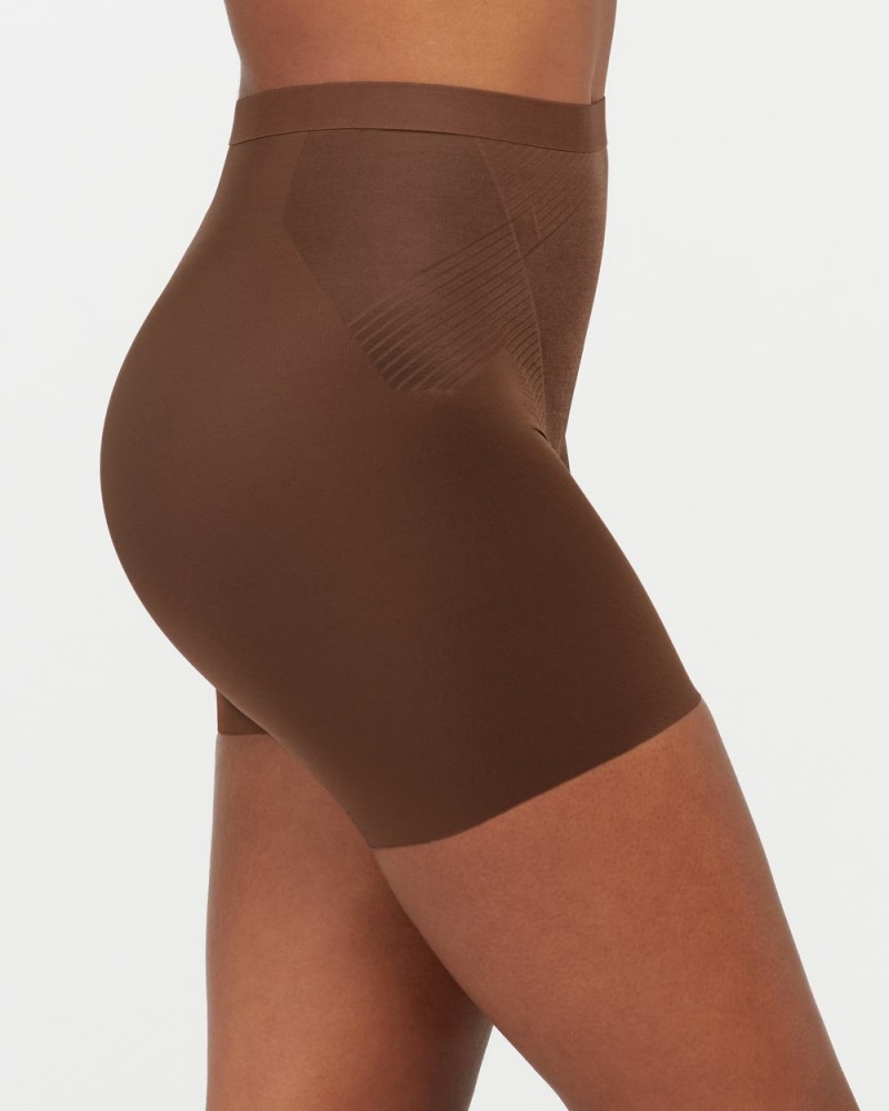 Kraťasy Spanx Thinstincts® 2.0 Girl Hnědé | 2840635-GY