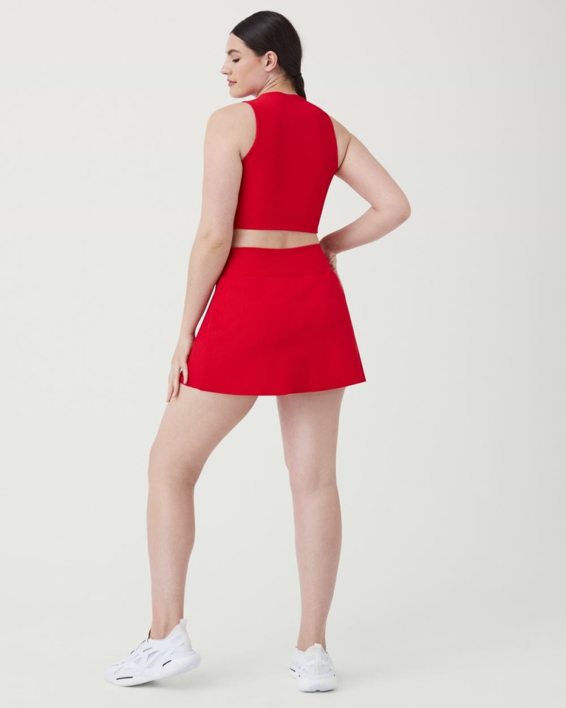 Krátké Sukně Spanx Contour Rib Front Slit Skort, 14