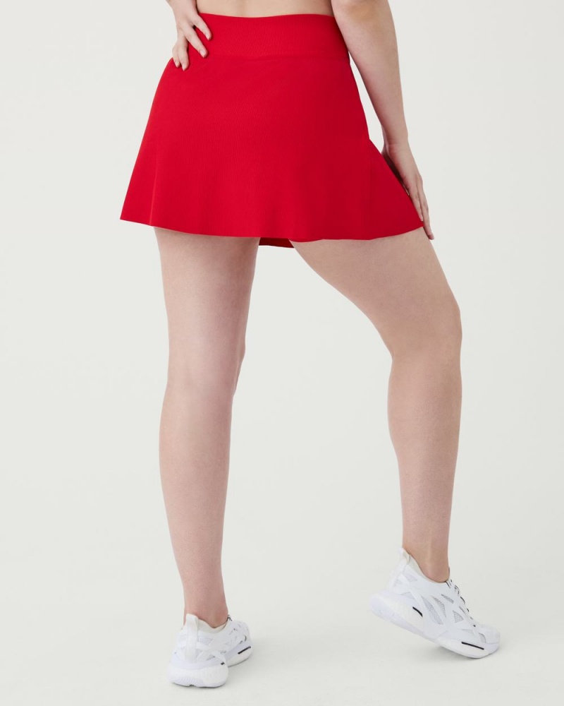 Krátké Sukně Spanx Contour Rib Front Slit Skort, 14