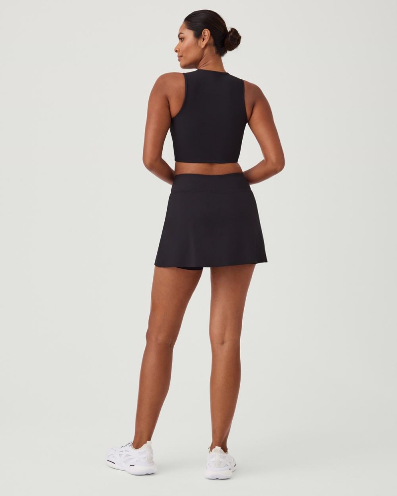 Krátké Sukně Spanx Contour Rib Front Slit Skort, 14