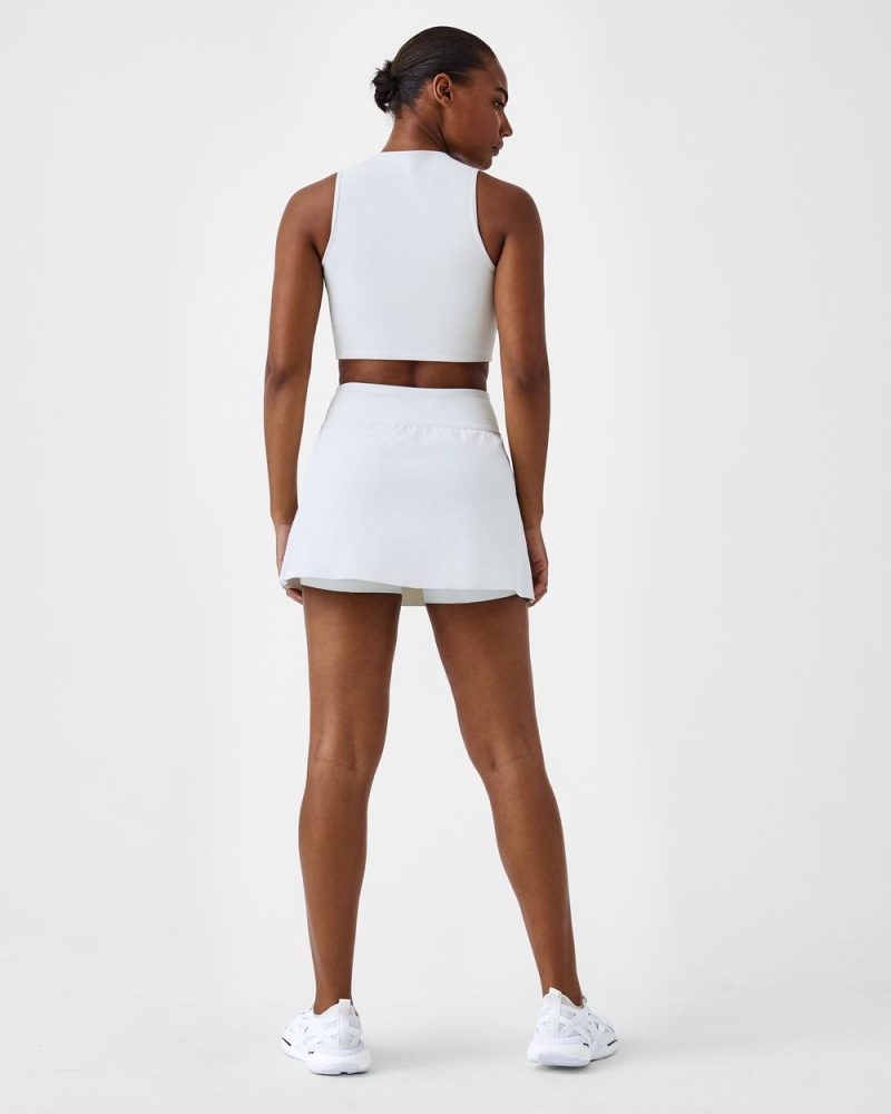 Krátké Sukně Spanx Contour Rib Front Slit Skort, 14