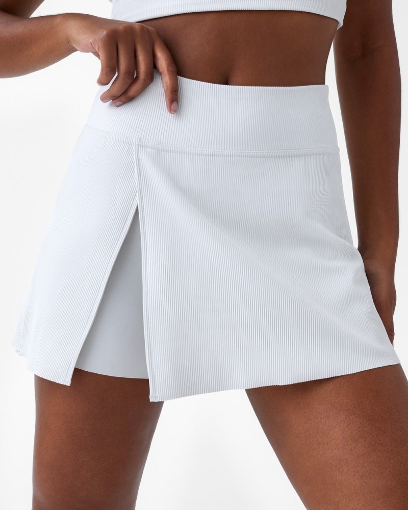 Krátké Sukně Spanx Contour Rib Front Slit Skort, 14