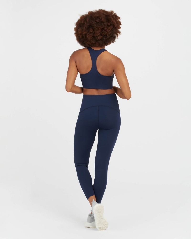 Legíny Spanx Booty Boost® Active 7/8 Tmavě Blankyt | 4892176-VH