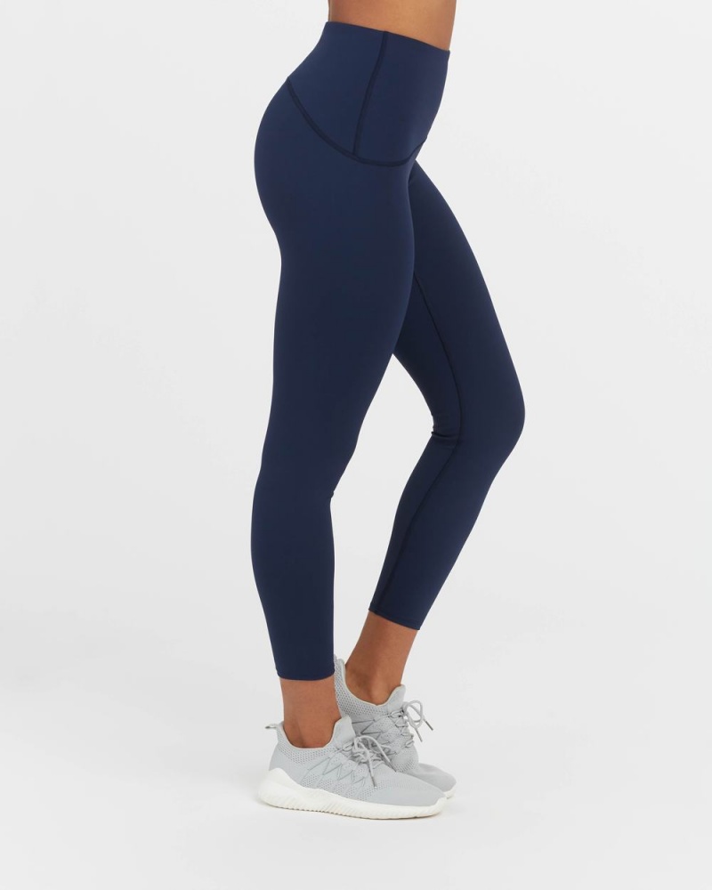 Legíny Spanx Booty Boost® Active 7/8 Tmavě Blankyt | 4892176-VH