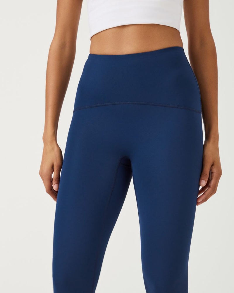 Legíny Spanx Booty Boost® Active 7/8 Tmavě Blankyt | 0285491-EI