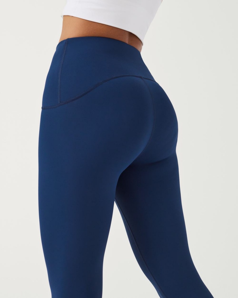 Legíny Spanx Booty Boost® Active 7/8 Tmavě Blankyt | 0285491-EI
