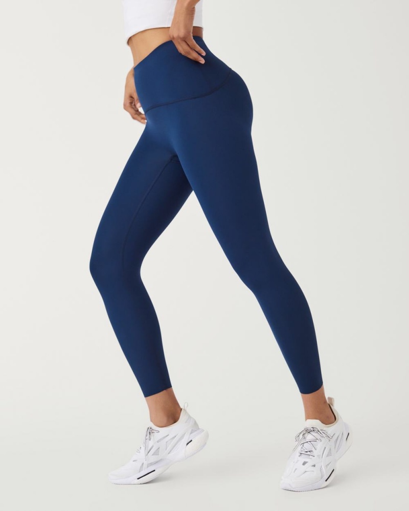 Legíny Spanx Booty Boost® Active 7/8 Tmavě Blankyt | 0285491-EI