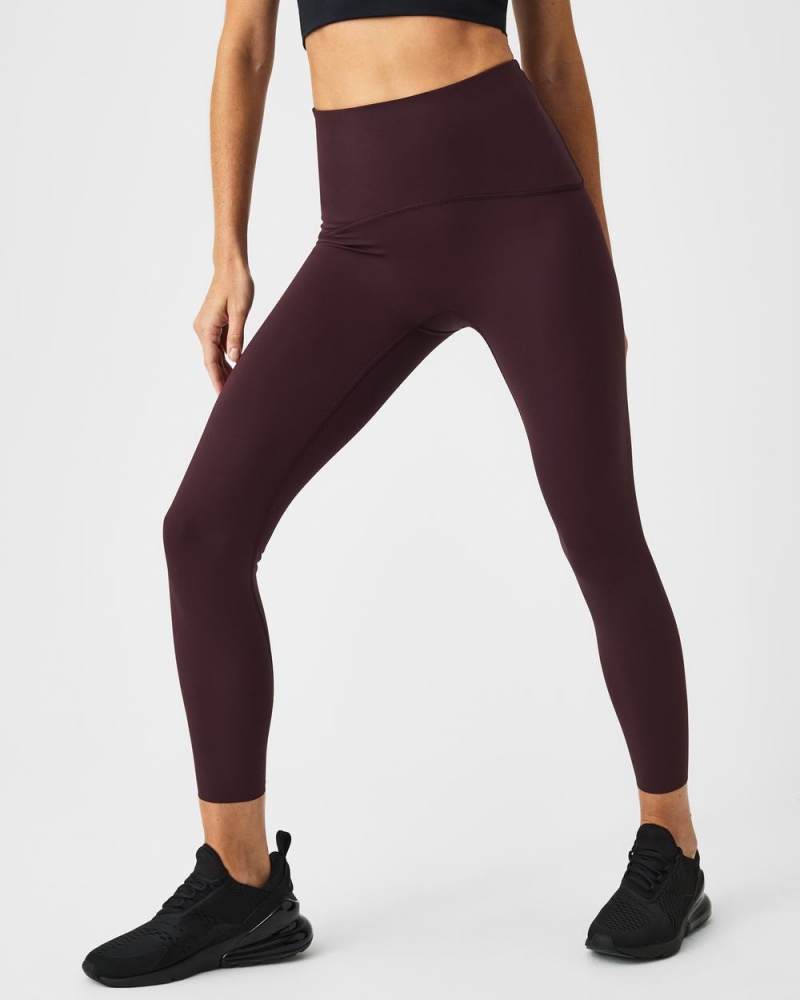 Legíny Spanx Booty Boost® Active 7/8 Vínové | 2351708-VF