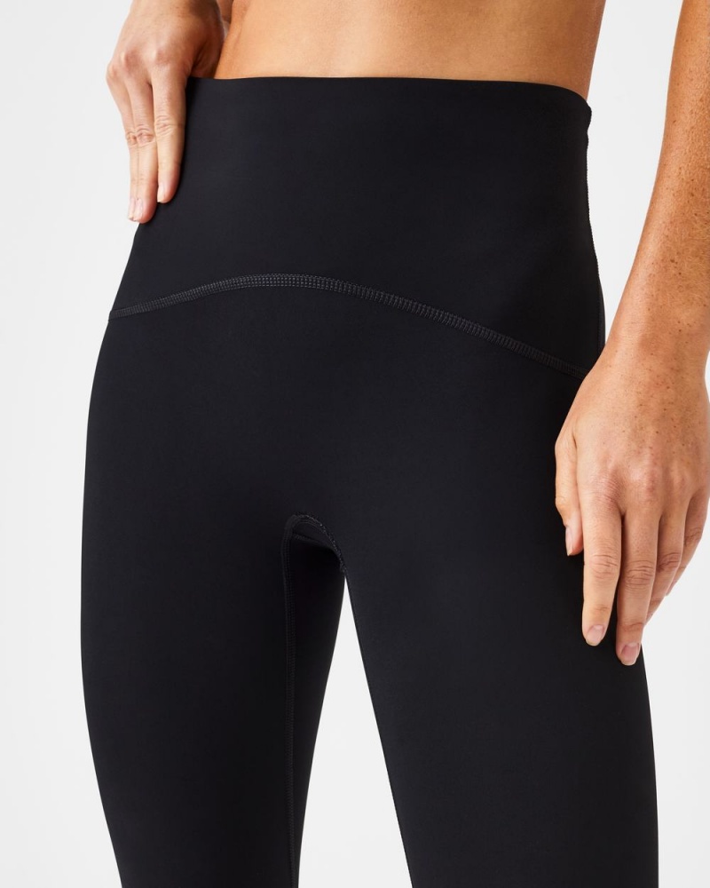 Legíny Spanx Booty Boost® Active 7/8 Černé | 8014523-RY