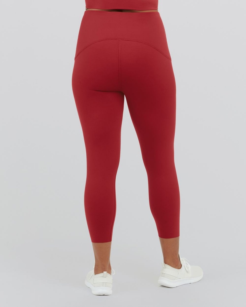 Legíny Spanx Booty Boost® Active 7/8 Červené | 3078962-AX