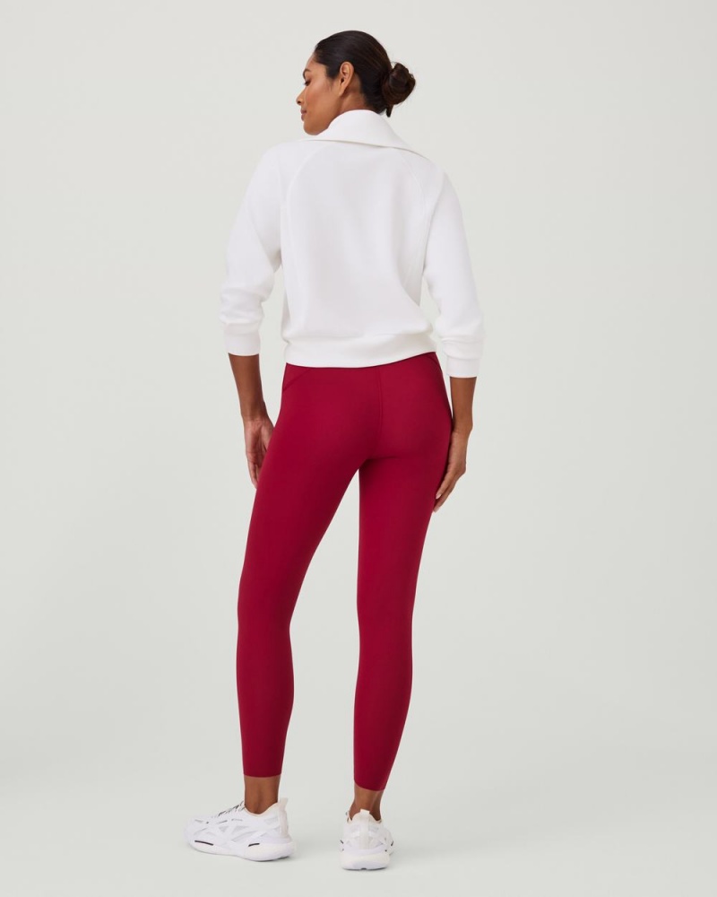 Legíny Spanx Booty Boost® Active 7/8 Červené | 0432679-TS