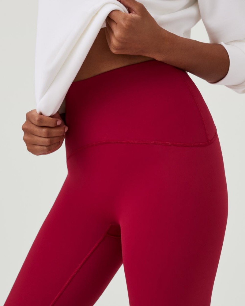 Legíny Spanx Booty Boost® Active 7/8 Červené | 0432679-TS