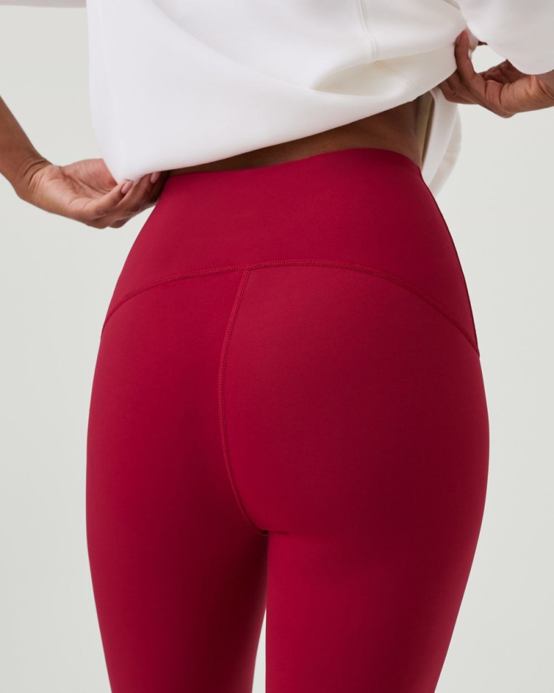 Legíny Spanx Booty Boost® Active 7/8 Červené | 0432679-TS