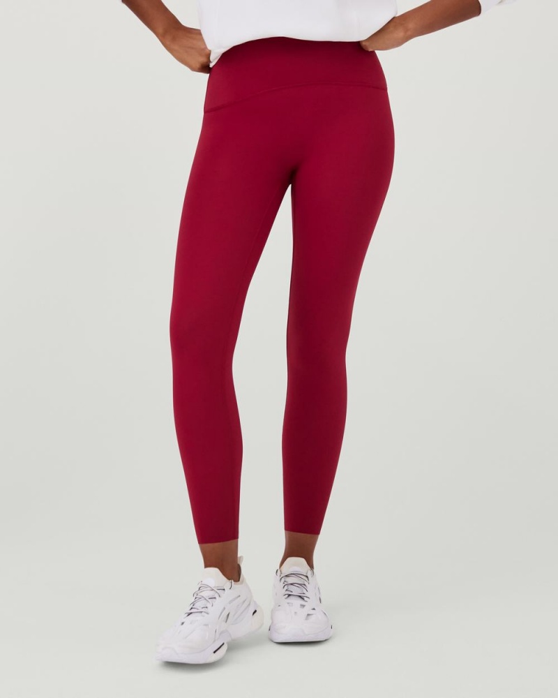 Legíny Spanx Booty Boost® Active 7/8 Červené | 0432679-TS