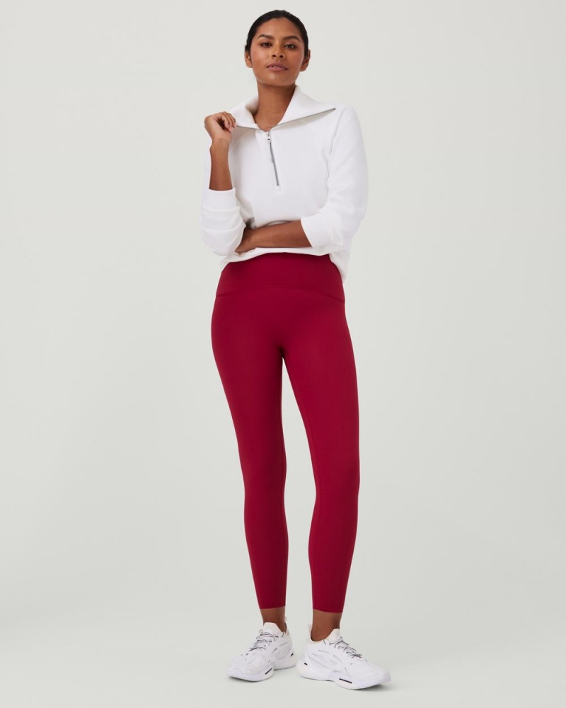 Legíny Spanx Booty Boost® Active 7/8 Červené | 0432679-TS