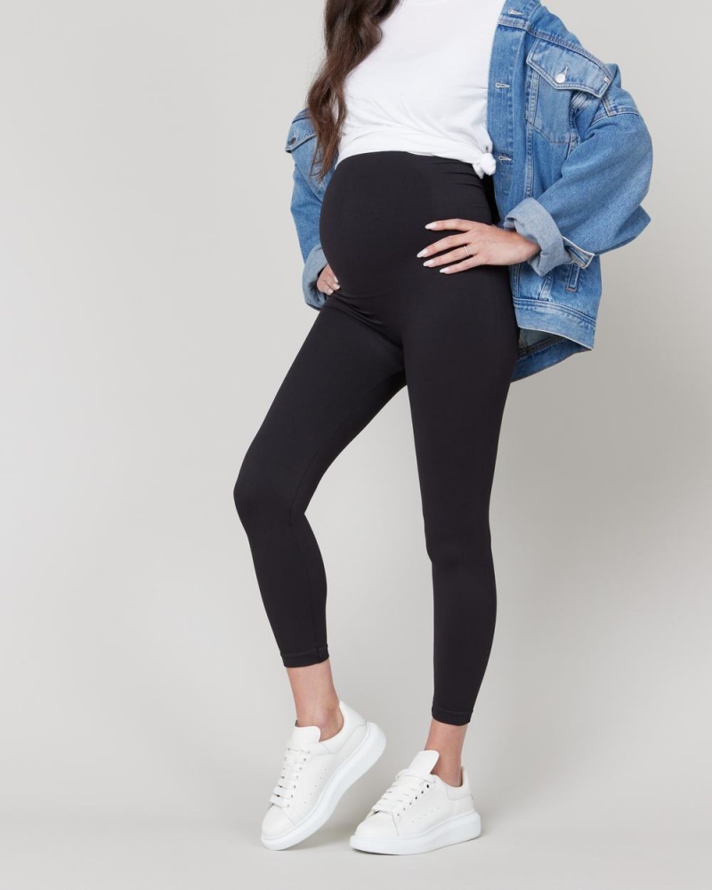 Legíny Spanx EcoCare Mama Seamless Černé | 4120789-OA