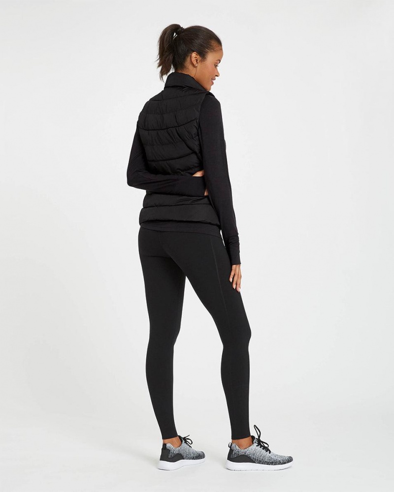 Legíny Spanx Every.Wear Active Icon Černé | 1593470-VL