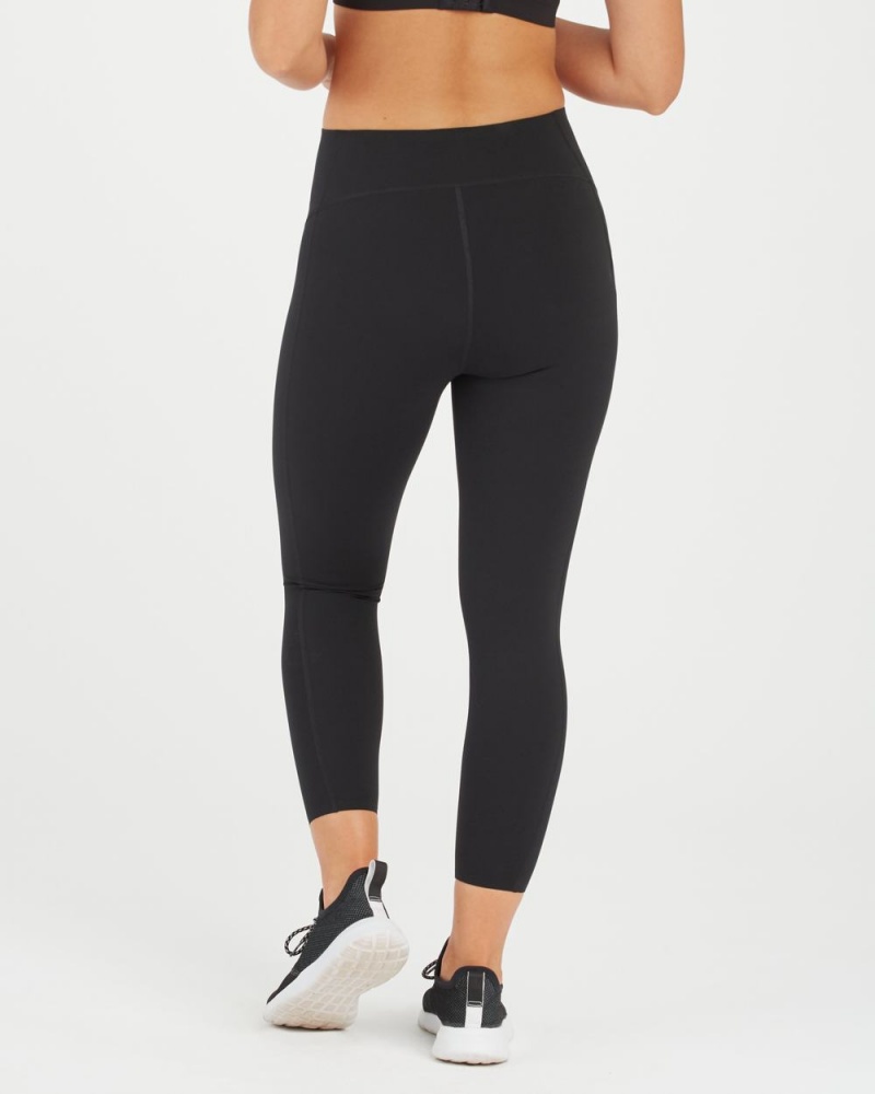 Legíny Spanx Every.Wear Icon 7/8 Leggings w/ Pocket Černé | 5203964-HW