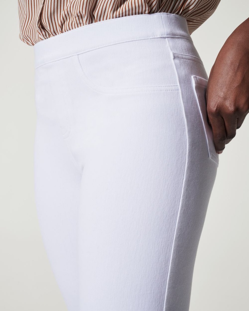 Legíny Spanx Jean-ish® Ankle Bílé | 2578049-MB