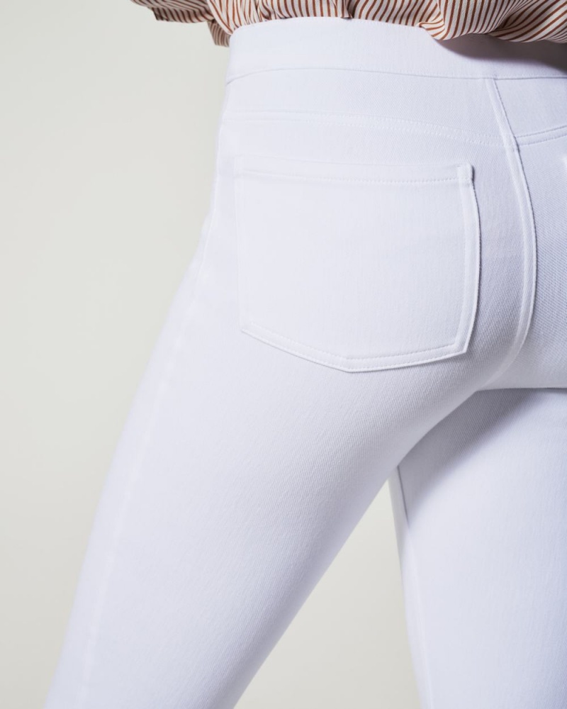 Legíny Spanx Jean-ish® Ankle Bílé | 2578049-MB