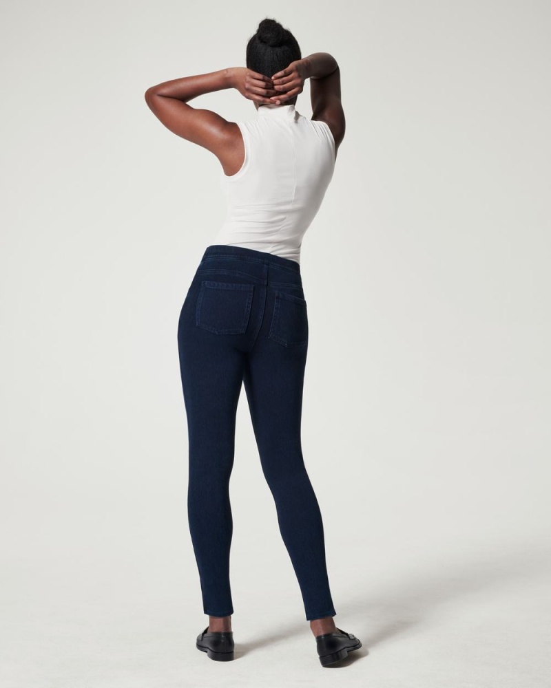 Legíny Spanx Jean-ish® Ankle Tmavě Blankyt | 5368421-DC