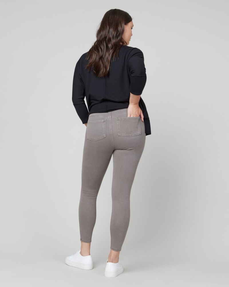 Legíny Spanx Jean-ish® Ankle Šedé Hnědé | 5478326-JS