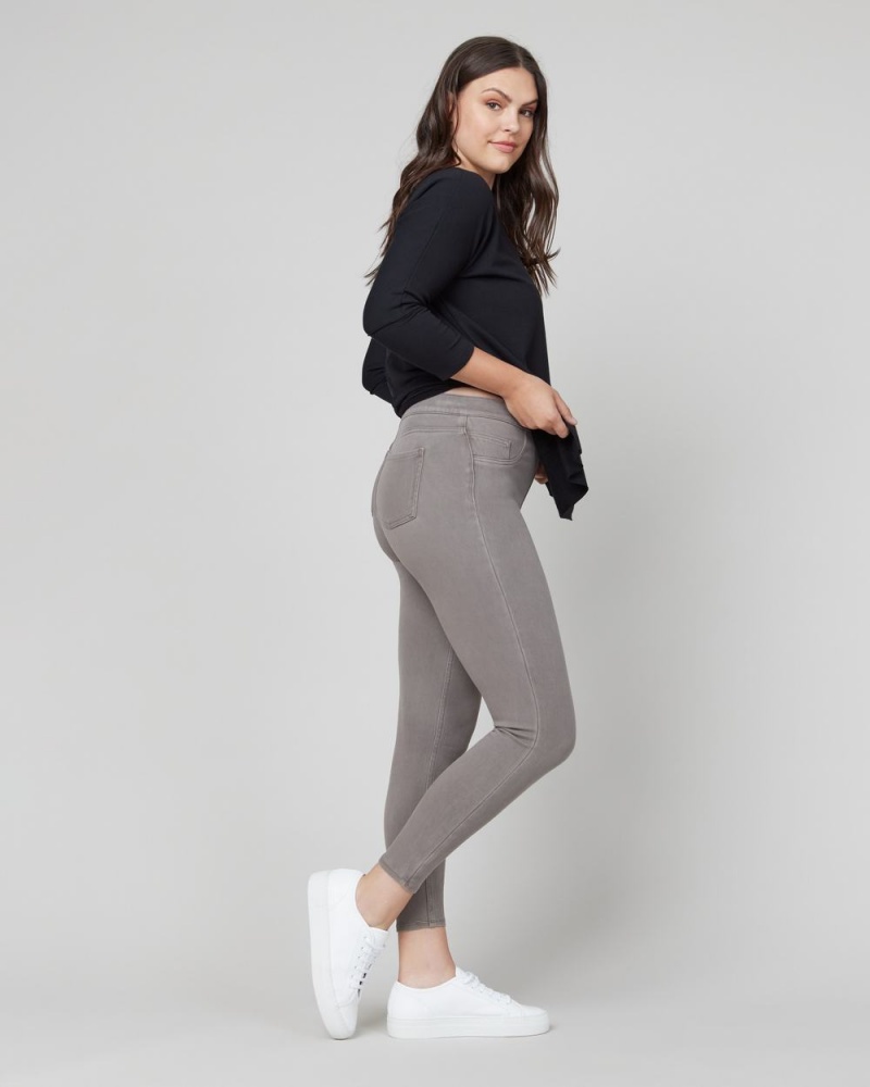 Legíny Spanx Jean-ish® Ankle Šedé Hnědé | 5478326-JS