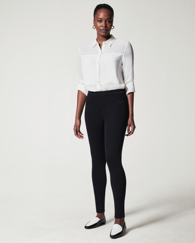 Legíny Spanx Jean-ish® Ankle Černé | 0154863-ZJ