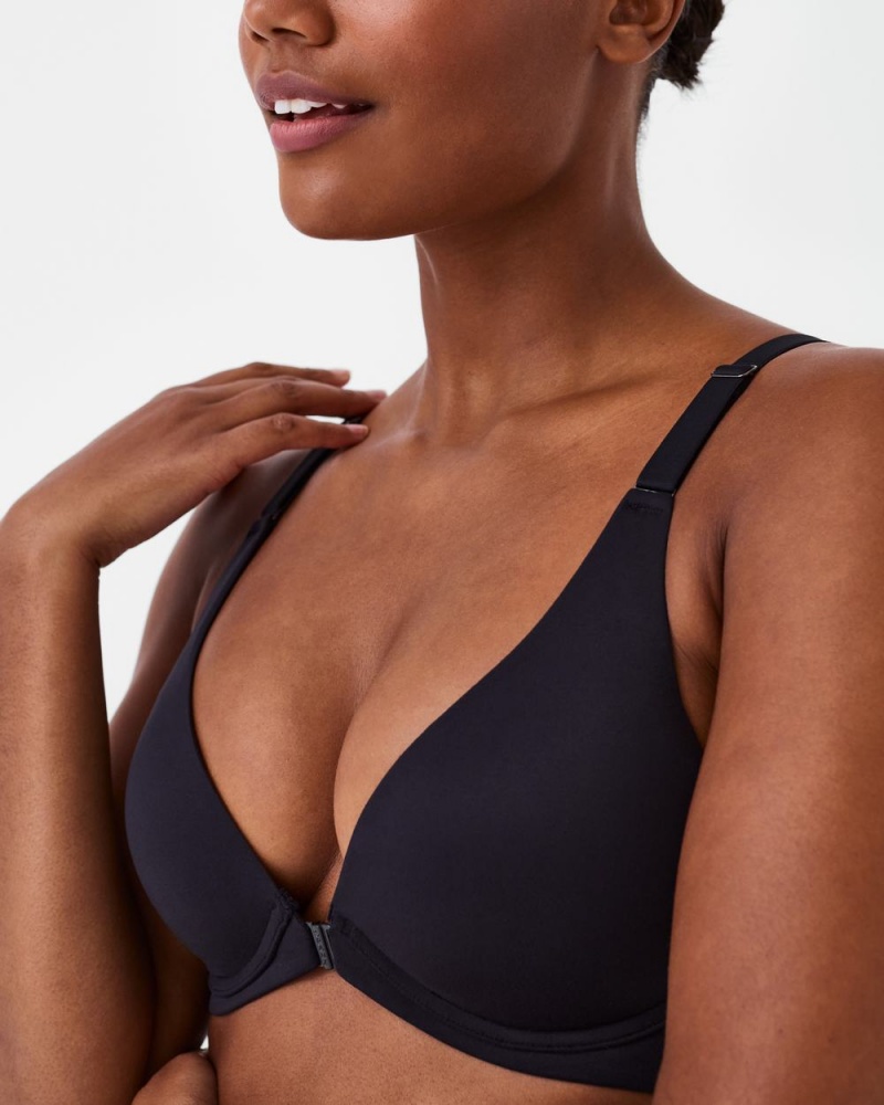 Podprsenky Spanx Bra-llelujah!® Adjustable Plunge Wireless Lift Černé | 2461703-RC