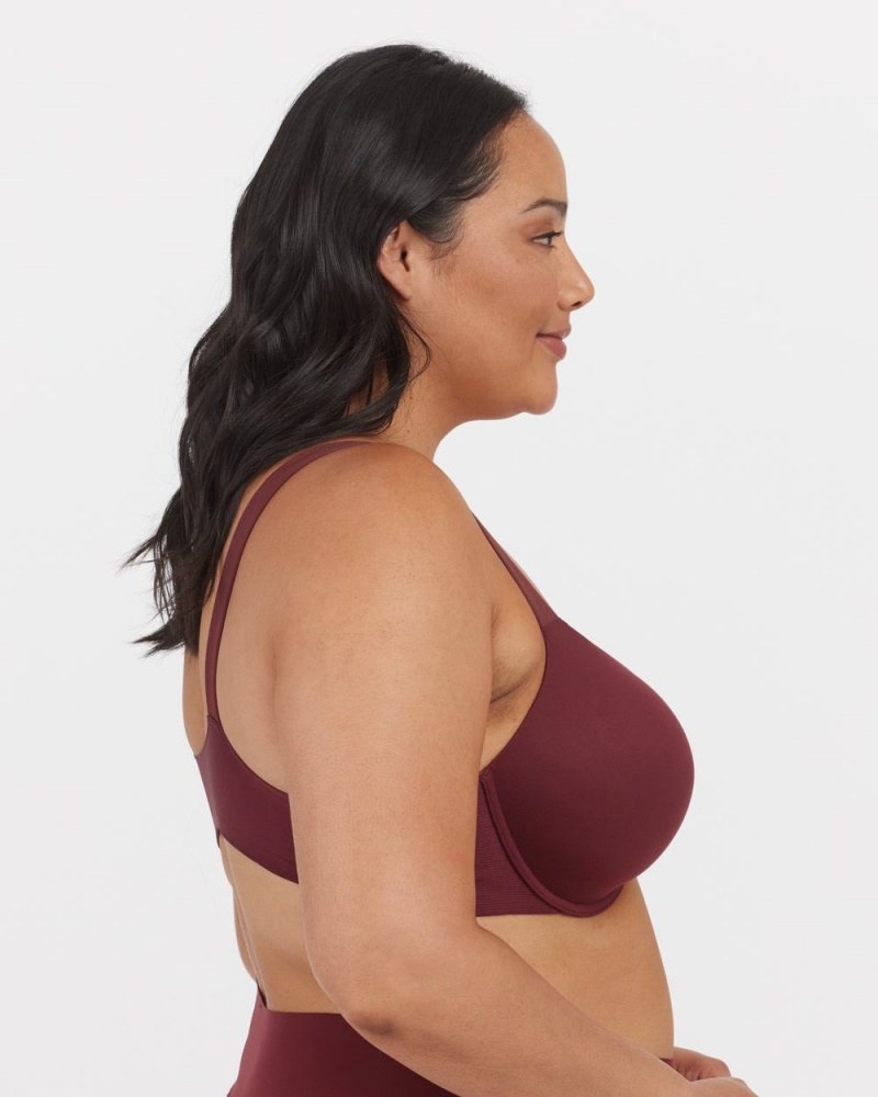 Podprsenky Spanx Bra-llelujah!® Lightly Podšité Full Coverage Vínové | 5298167-PG